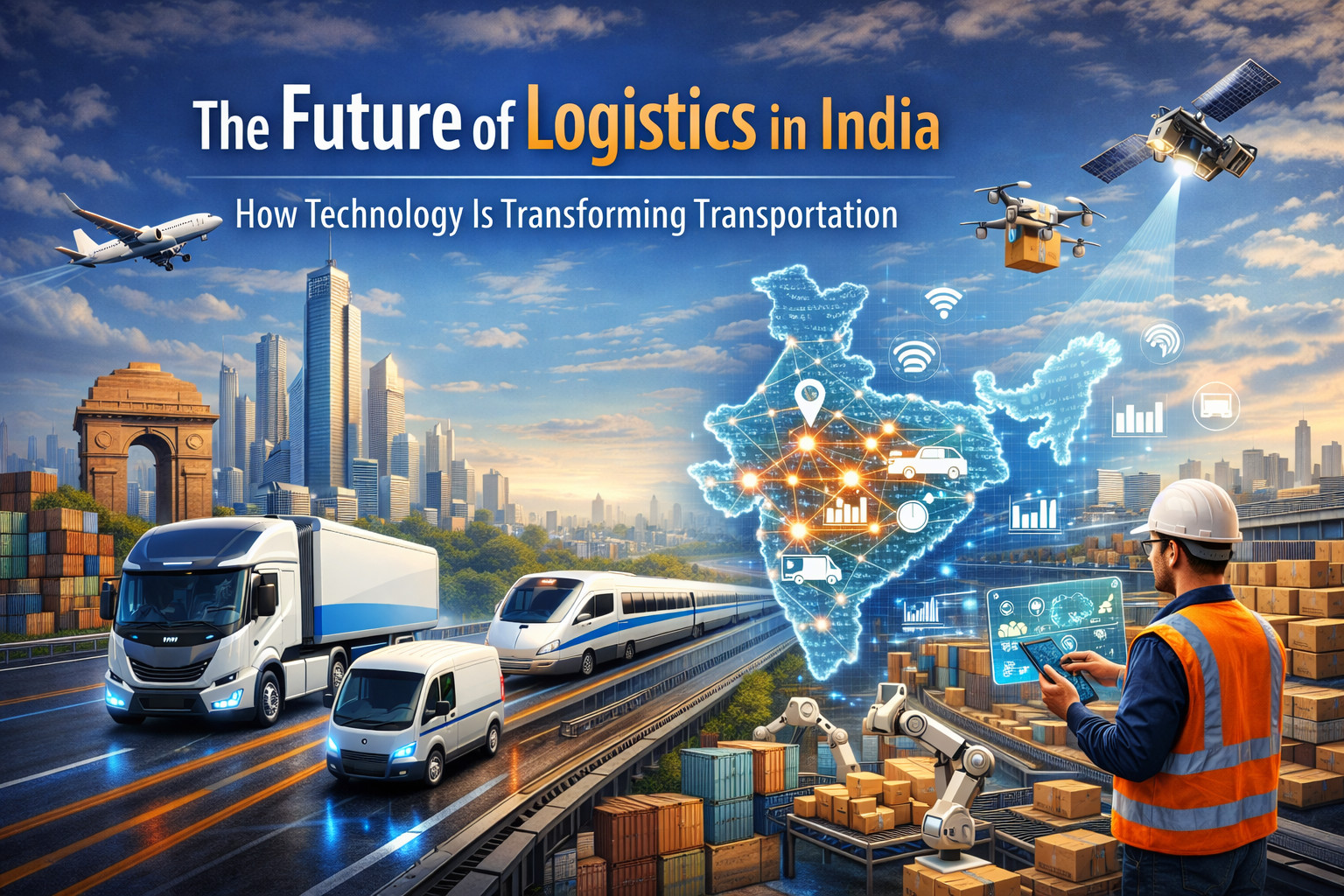 The Future of Logistics in India: How Technology Is Transforming Transportation