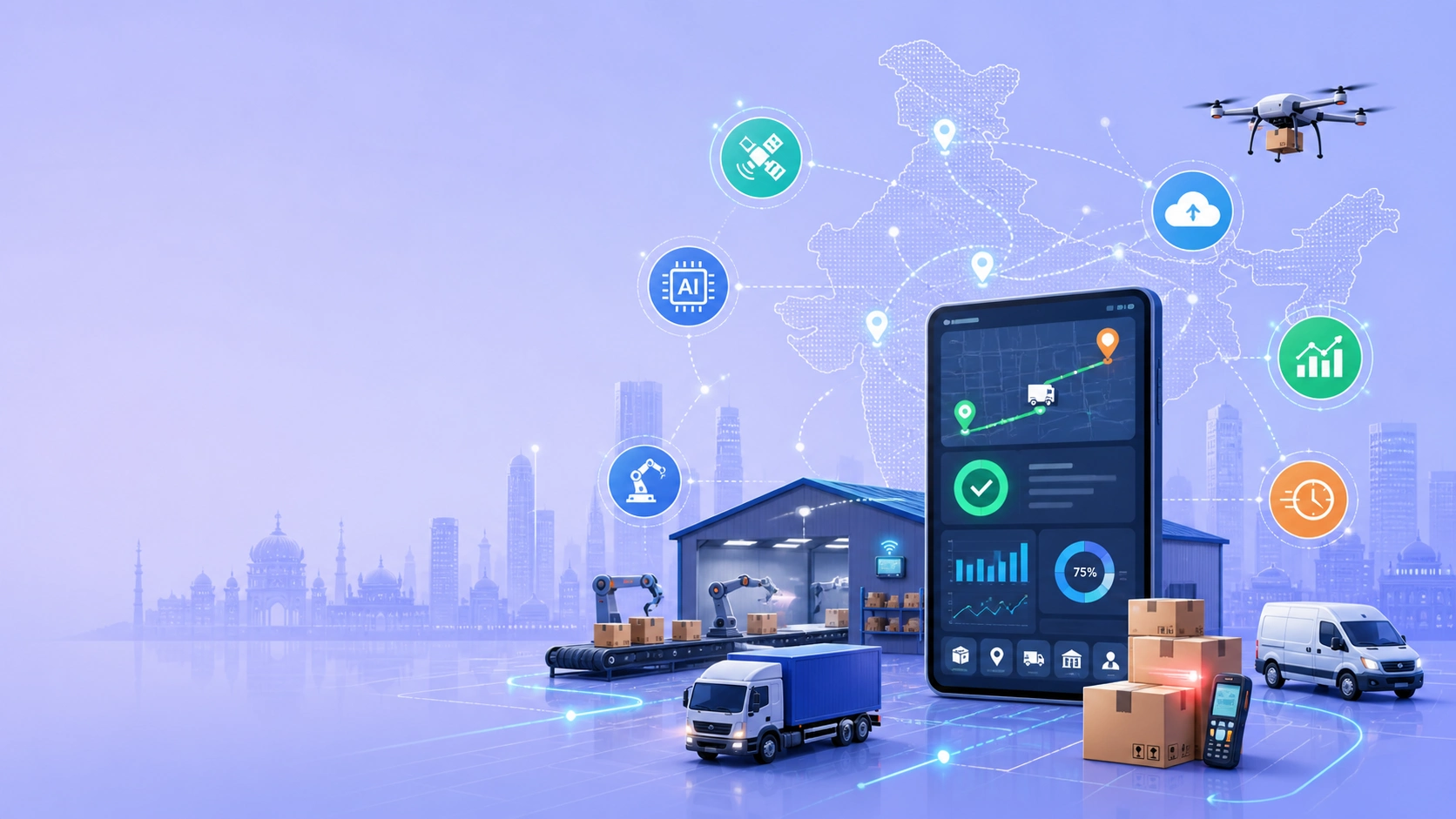 The Future of Logistics in India: How Technology Is Transforming Transportation