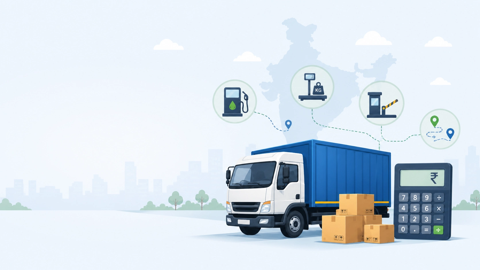 How Are Truck Transportation Charges Calculated in India?
