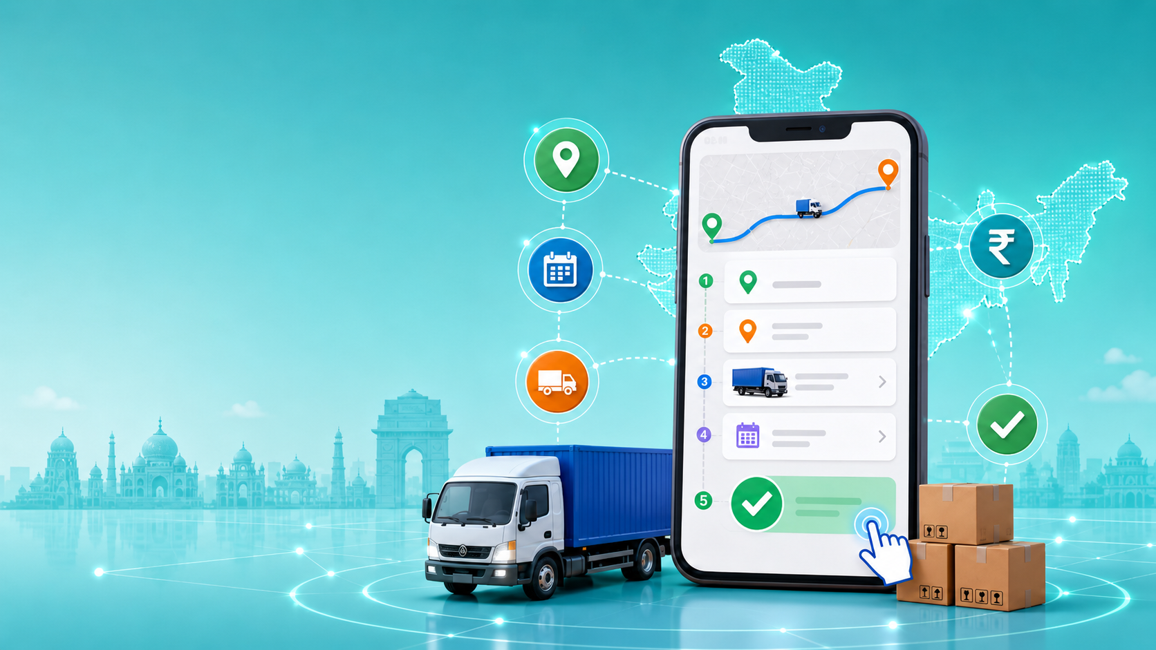 How to Book a Truck Online in India