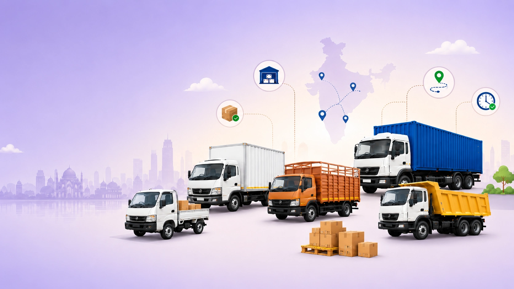 Types of Trucks In India